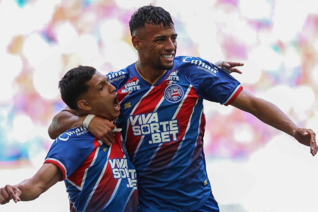 Lucho anotou seu primeiro hat-trick pelo Bahia | Foto: Letícia Martins / EC Bahia
