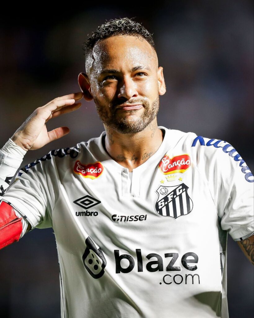 Neymar, Santos.