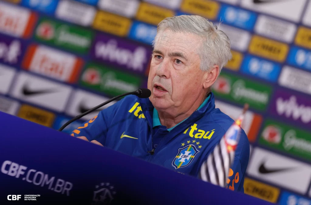 Ancelotti convocação. Foto: CBF