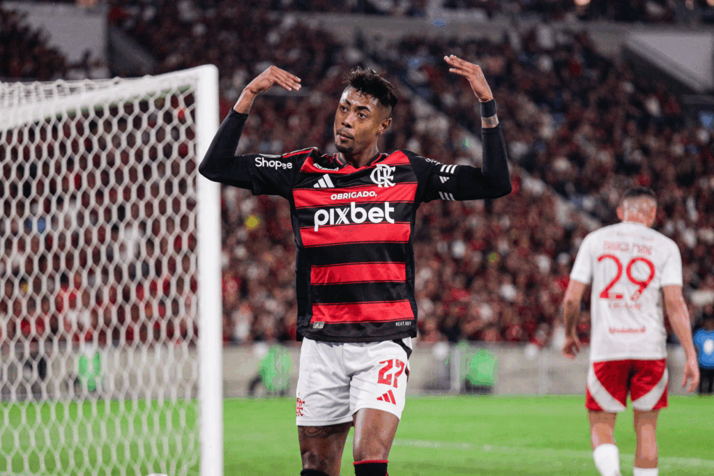 Bruno Henrique/Flamengo.