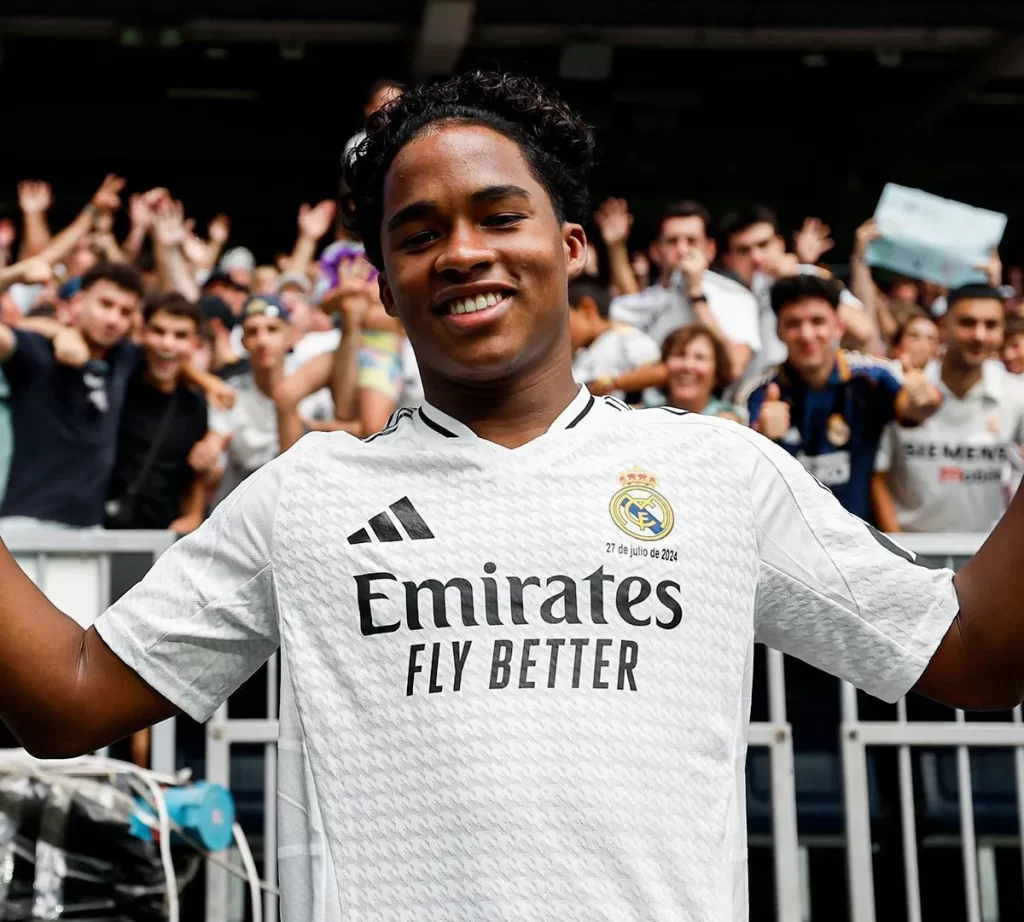 Endrick/Real Madrid.