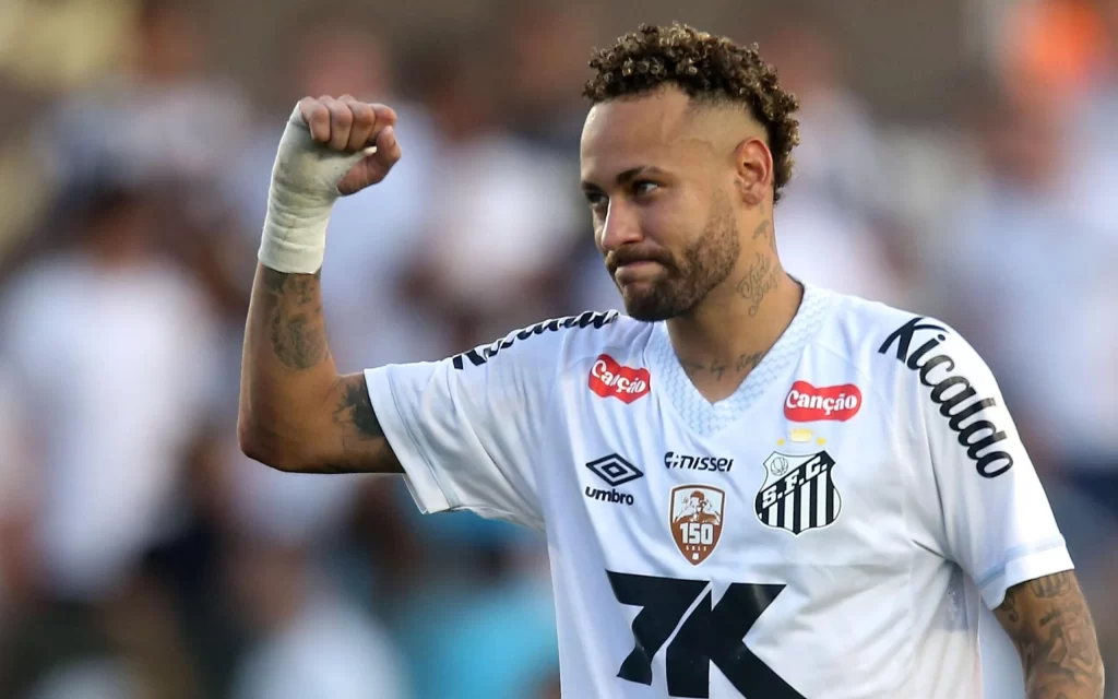 Neymar em Santos x Cruzeiro (Foto: Guilherme Dionizio/Código 19/Gazeta Press