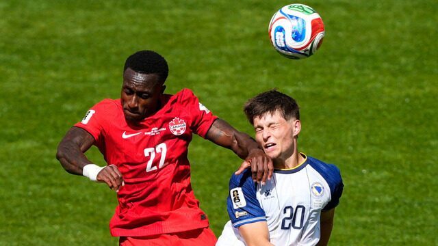 Canadá joga mal e não sai do empate contra a Bósnia, na estreia da Copa do Mundo Canadá 1 x 1 Bósnia | melhores momentos | Copa do Mundo 2026