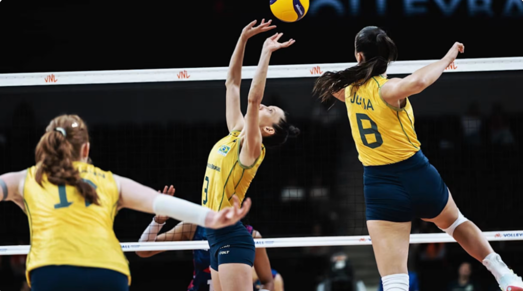 Brasil embala na VNL Feminina 2026 e reforça status de candidato ao título