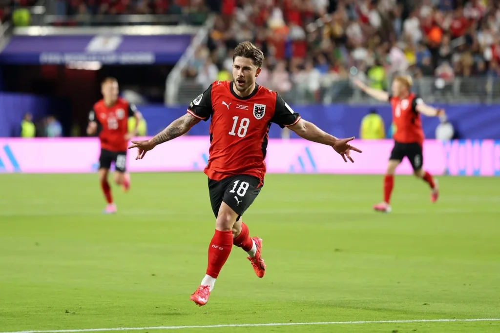 Em jogo de 4 gols, Áustria vence a Jordânia em sua estreia da Copa do Mundo Richard Heathcote/Getty Images