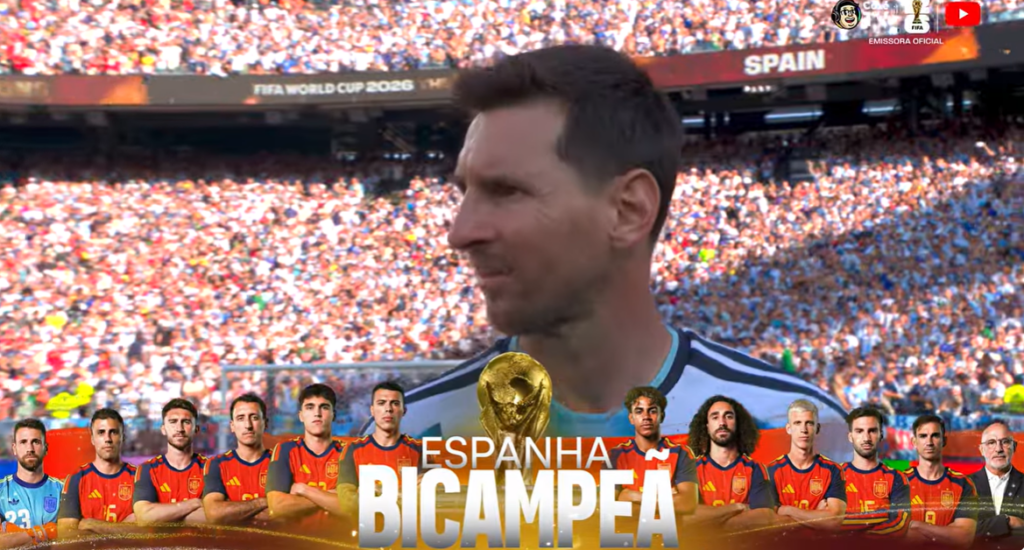 Espanha é campeã da Copa do Mundo de 2026