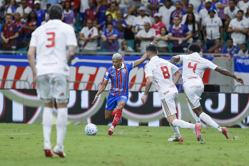 Em jogo de 5 gols, Bahia vence o Inter na Arena Fonte Nova Bahia X Internacional (30/08/2026) 25º rodada do Campeonato Brasileiro Fotos: Rafael Rodrigues/EC Bahia