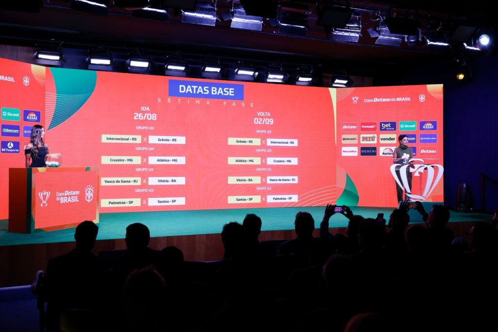 Copa do Brasil terá três clássicos nas quartas de final Confrontos das quartas de final da Copa do Brasil 2026 Créditos: Luciana Vermell/CBF