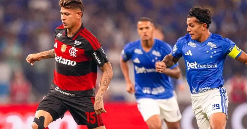 Cruzeiro 2 x 1 Flamengo.
