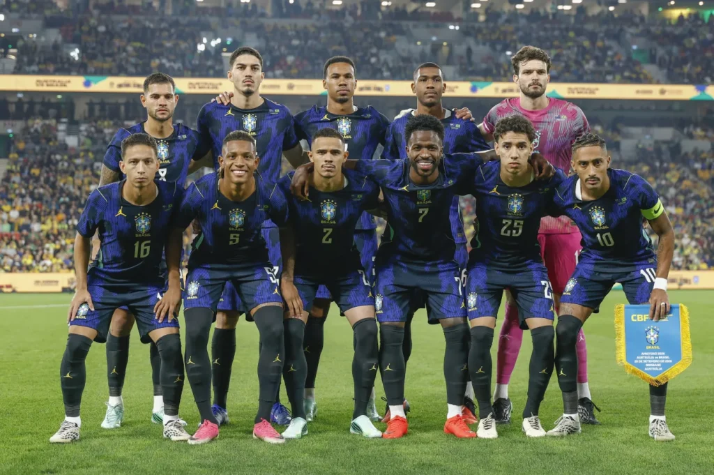 Seleção Brasileira vence Austrália em amistoso Brasil 4 x 2 Austrália