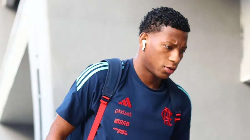 Plata é cortado da seleção do Equador e atacante permanece no Flamengo Plata está no DM do Flamengo • Fotos: Gilvan de Souza/Flamengo