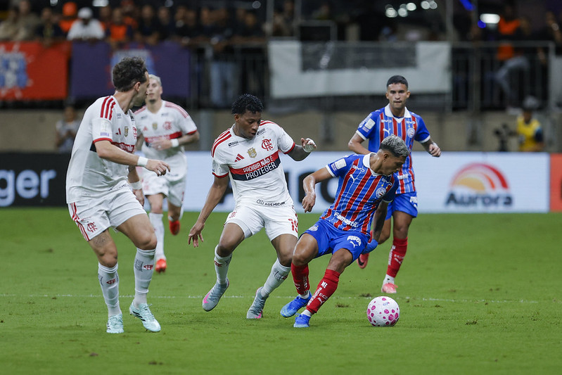 Flamengo joga melhor e vence o Bahia na Arena Fonte Nova Bahia x Flamengo (18/10/2026) 31ª Rodada do Campeonato Brasileiro Fotos: Rafael Rodrigues/EC Bahia
