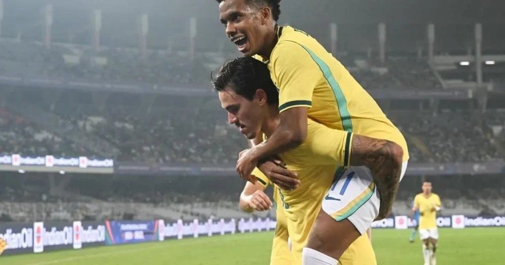 Brasil goleia Índia por 4 a 0 e fecha Data Fifa pós-Copa invicto